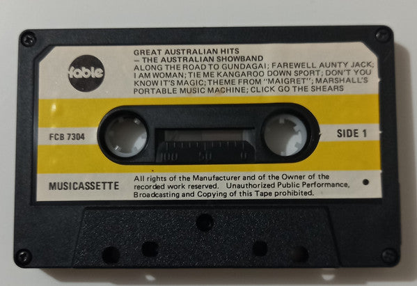 The Australian Showband : Great Australian Hits (Cass, Album)