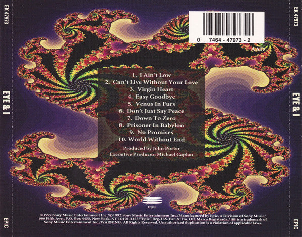 Eye & I : Eye & I (CD, Album)