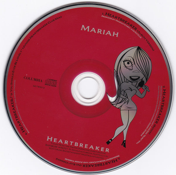 Mariah Carey : Heartbreaker (CD, Single)