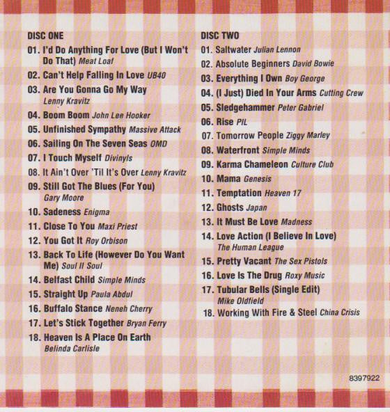 Various : In The Air Tonight - Virgin's Greatest Hits (2xCD, Comp)