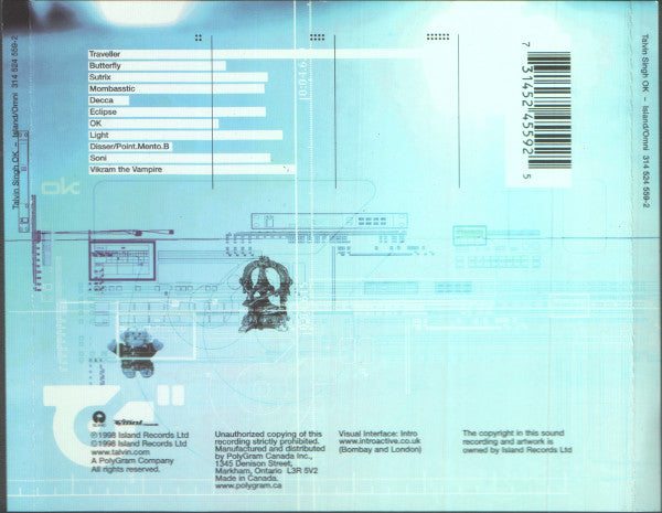 Talvin Singh : OK (CD, Album)