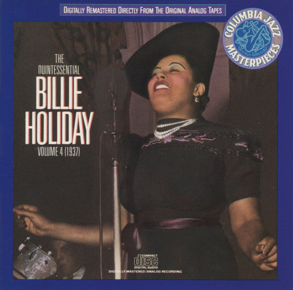Billie Holiday : The Quintessential Billie Holiday Volume 4 (1937) (CD, Comp, RM)
