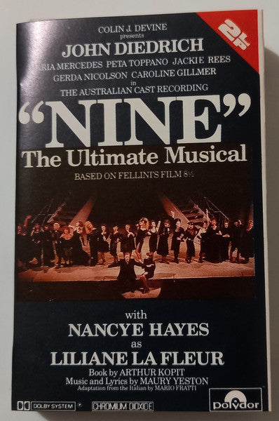 John Diedrich : "Nine" - The Ultimate Musical - Australian Cast Recording (Cass, Album)