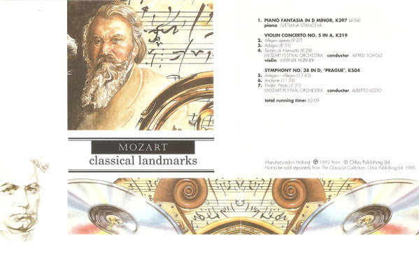 Wolfgang Amadeus Mozart : Classical Landmarks (CD, Comp)