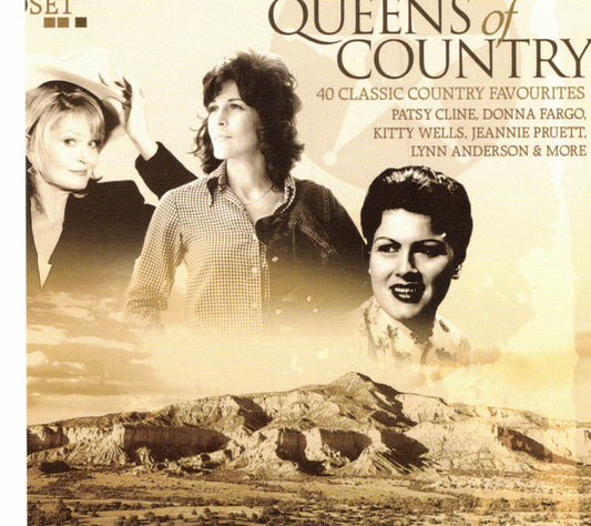 Various : Queens Of Country (2xCD, Comp)