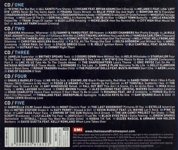 Various : 101 00s Hits (5xCD, Comp)