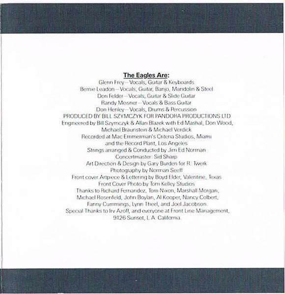 Eagles : One Of These Nights (CD, Album, RE)