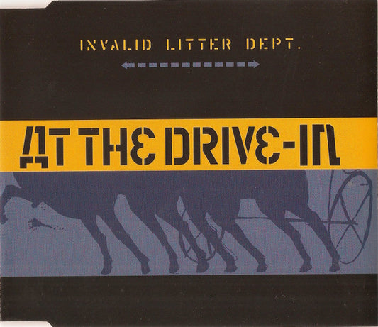 At The Drive-In : Invalid Litter Dept. (CD, Single, J-C)
