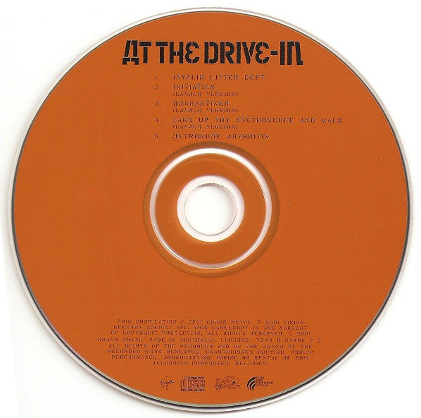 At The Drive-In : Invalid Litter Dept. (CD, Single, J-C)