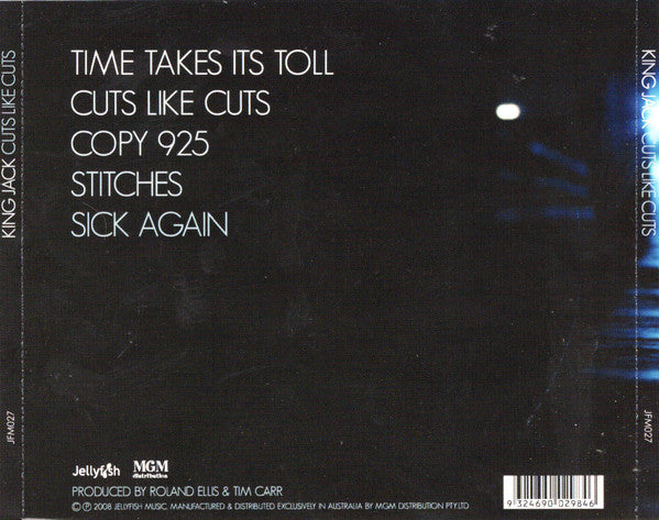 King Jack (4) : Cuts Like Cuts (CD)