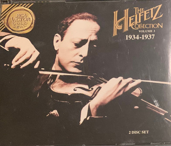 Jascha Heifetz : The Heifetz Collection Vol.3 (1934-1937) (2xCD, Comp + Box, Comp)