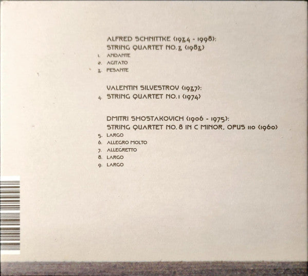 Matangi*, Schnittke*, Silvestrov*, Shostakovich* : Outcast (CD, Album)