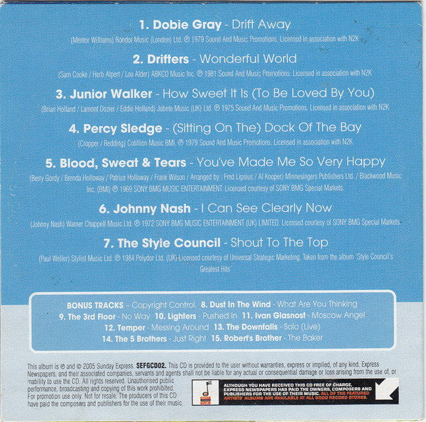 Various : Feel Good Hits (Volume 2) (CD, Comp, Promo)