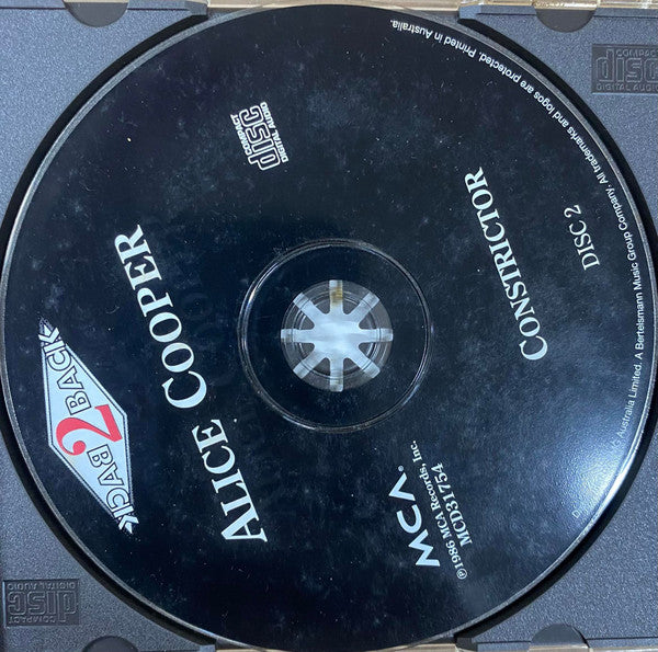 Alice Cooper (2) : Raise Your Fist And Yell / Constrictor (CD, Album, RE + CD, Album, RE + Comp)