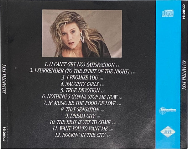 Samantha Fox : Samantha Fox (CD, Album)