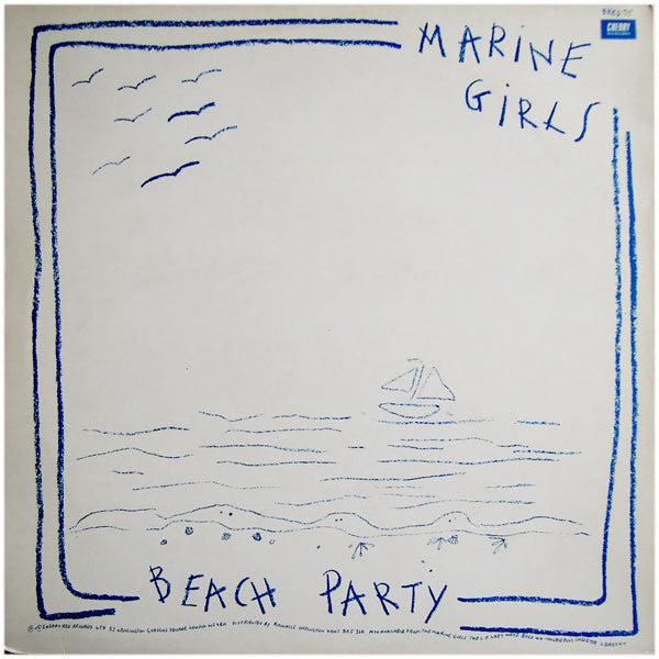 Marine Girls : Beach Party (LP, Album, RE)