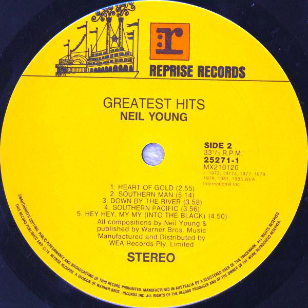 Neil Young : Greatest Hits (LP, Comp)