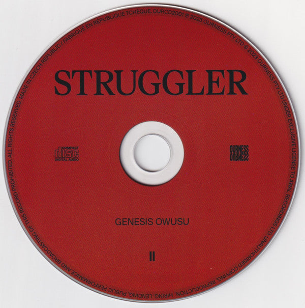 Genesis Owusu : Struggler (CD, Album)