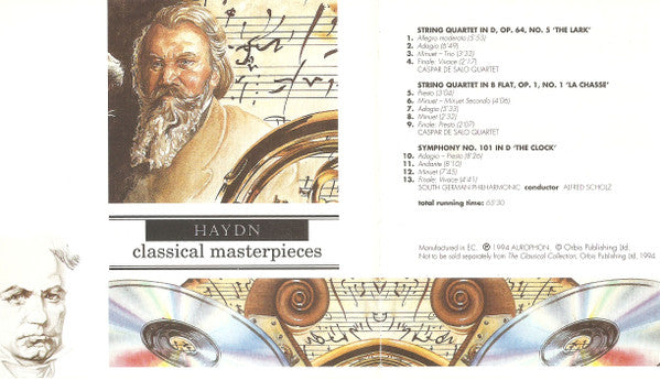 Haydn* : Classical Masterpieces (CD, RE, RM)