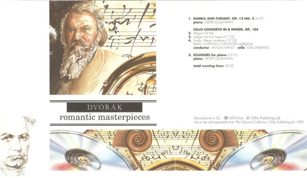 Antonín Dvořák : Romantic Masterpieces (CD, RE)