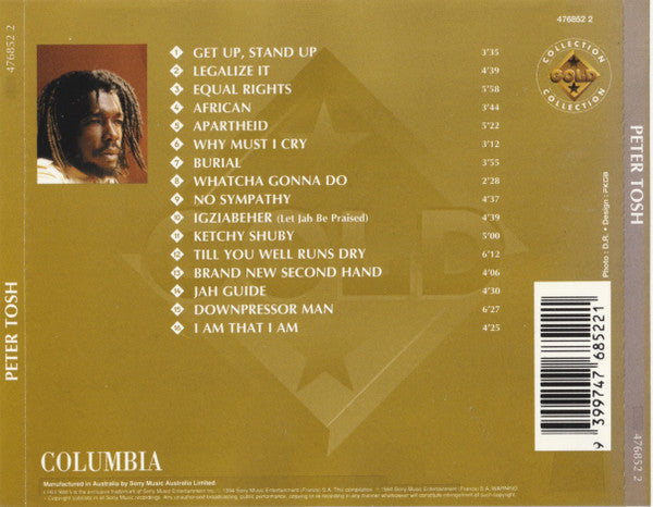 Peter Tosh : Gold Collection (CD, Comp)