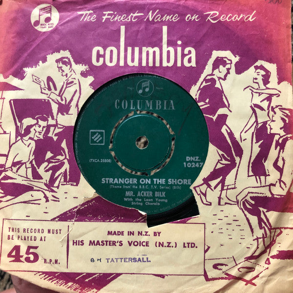 Acker Bilk With The Leon Young String Chorale : Stranger On The Shore (7", Single)