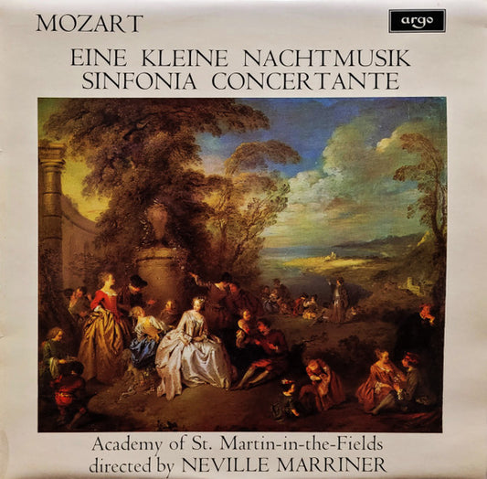 Mozart*, Academy Of St. Martin-in-the-Fields* Directed By Neville Marriner* : Eine Kleine Nachtmusik / Sinfonia Concertante (LP)