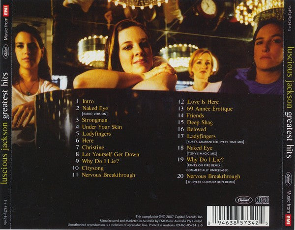 Luscious Jackson : Greatest Hits (CD, Comp)