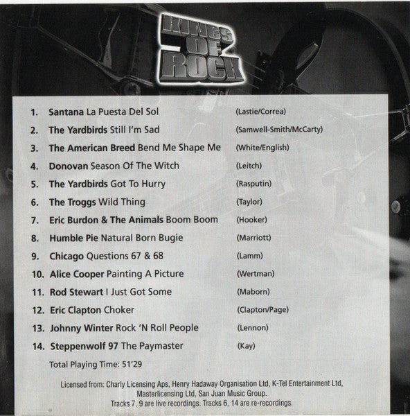 Various : Kings Of Rock (CD, Comp)