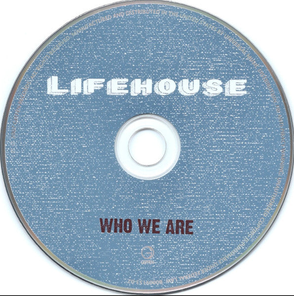 Lifehouse : Who We Are (CD, Album, Dlx)