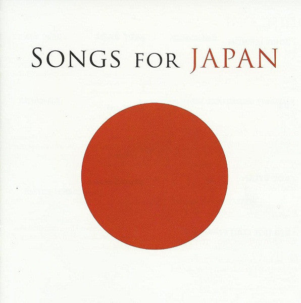 Various : Songs For Japan (2xCD, Comp)