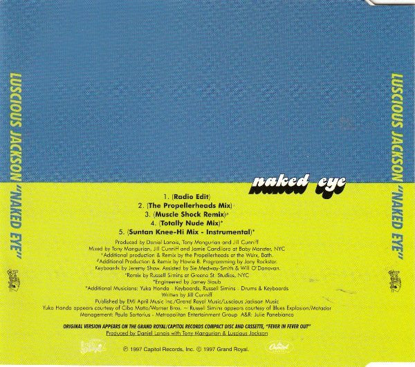 Luscious Jackson : Naked Eye (CD)