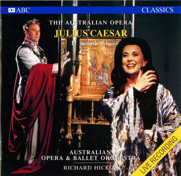 Georg Friedrich Händel, Richard Hickox, Graham Pushee, Yvonne Kenny, The Australian Opera & Ballet Orchestra : Julius Caesar Highlights (CD, Album)