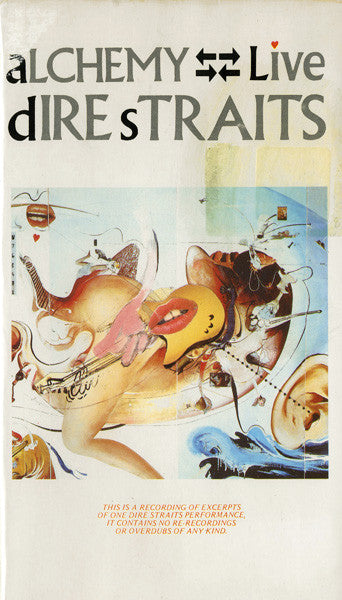 Dire Straits : Alchemy - Dire Straits Live (VHS, PAL)