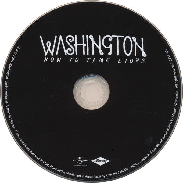Washington* : How To Tame Lions (CD, EP)