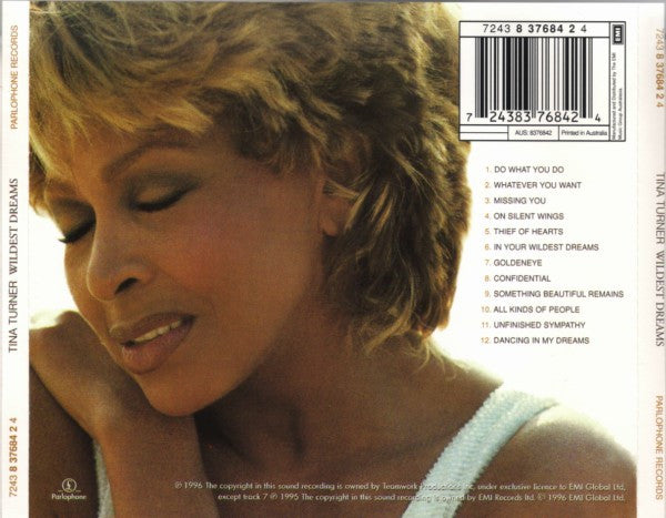 Tina Turner : Wildest Dreams (CD, Album)