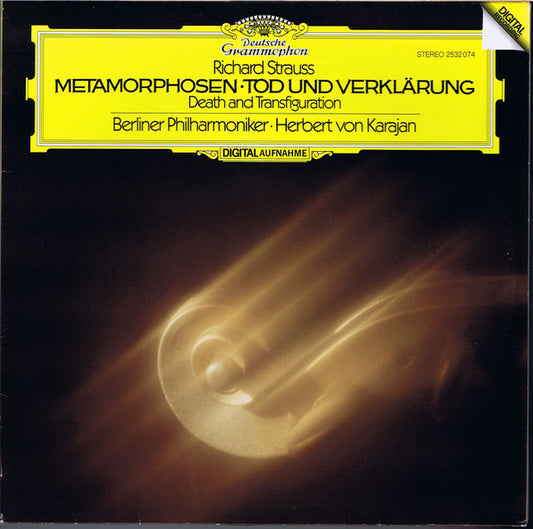 Richard Strauss - Berliner Philharmoniker • Herbert von Karajan : Metamorphosen • Tod Und Verklärung (LP)