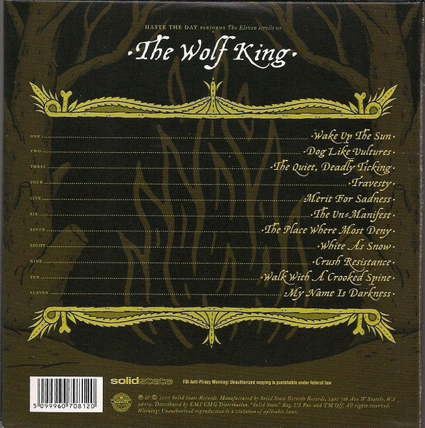 Haste The Day : Attack Of The Wolf King (CD, Album)