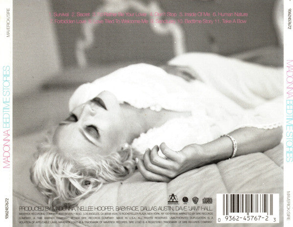 Madonna : Bedtime Stories (CD, Album)