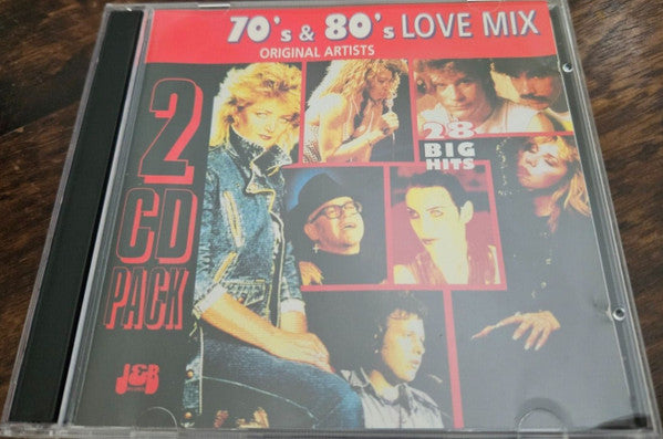 Various : 70's & 80's Love Mix (2xCD, Comp)