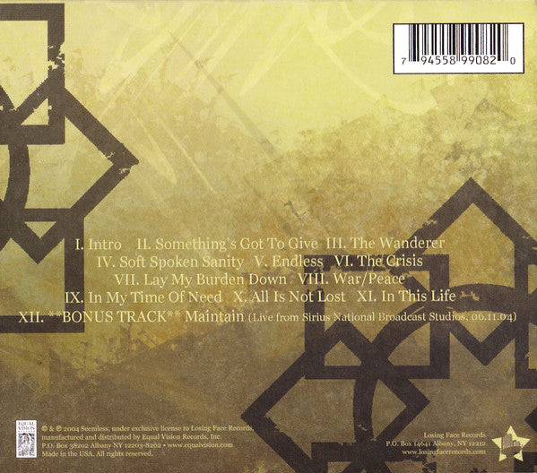 Seemless : Seemless (CD, Album, RE, O-C)