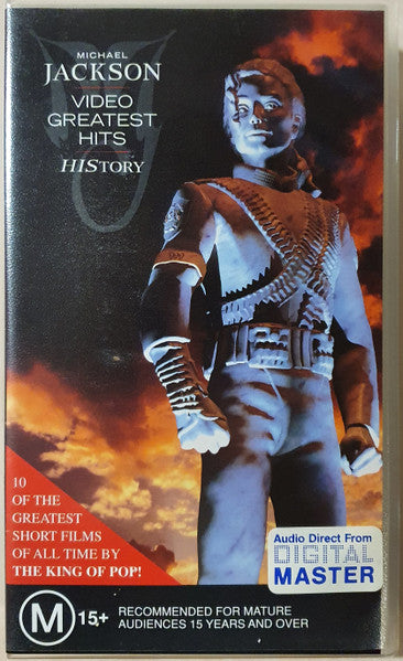 Michael Jackson : Video Greatest Hits - HIStory (VHS, PAL)