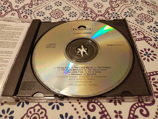Vangelis : China = 中國 (CD, Album, RE)