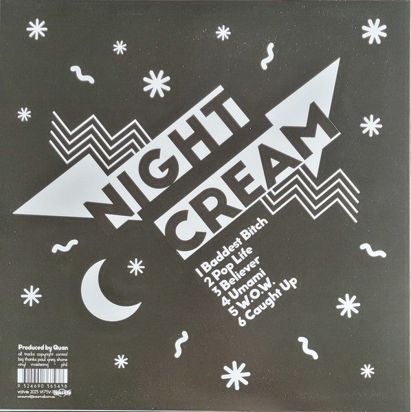 Quan Yeomans : Night Cream E.P. (12", EP)