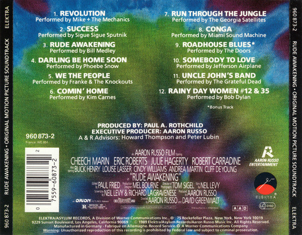 Various : Rude Awakening - Original Motion Picture Soundtrack (CD, Comp)