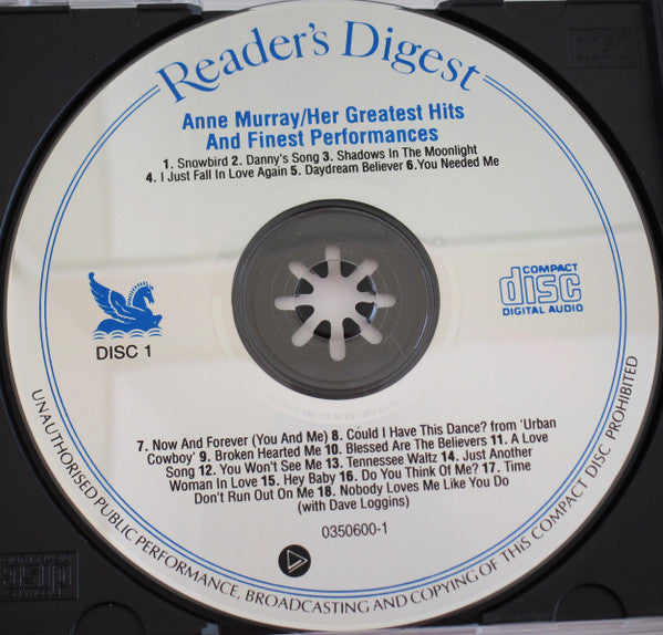 Anne Murray : Her Greatest Hits And Finest Performances (3xCD, Comp)