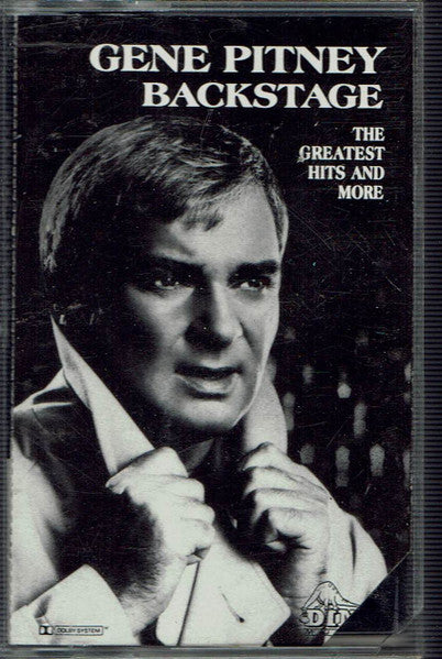 Gene Pitney : Backstage: The Greatest Hits And More (Cass, Album, Comp)