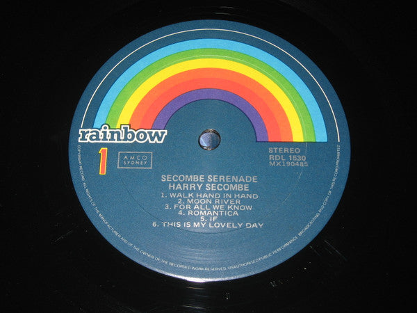 Harry Secombe : Secombe Serenade (LP, Album)
