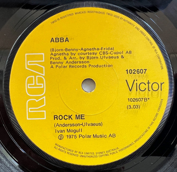 ABBA : I Do, I Do, I Do, I Do, I Do (7", Single)