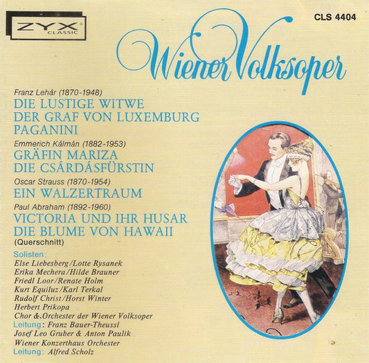 Various : Wiener Volksoper - Die Bunte Welt Der Operette (CD, Comp)